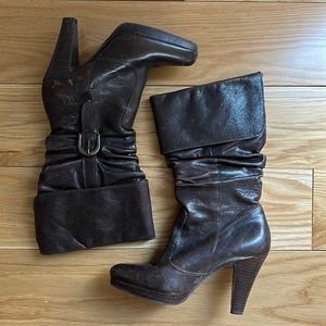 Matisse Leather Boots Brown size 5.5
